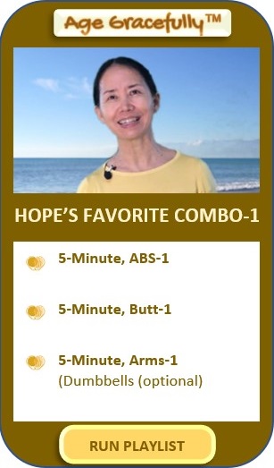 Playlist: Hope Favorite Combination 1 by Age Gracefully -- Hope Fitness