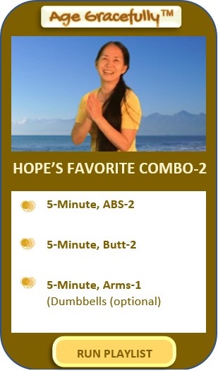 Playlist: Hope Favorite Combination 2 by Age Gracefully -- Hope Fitness
